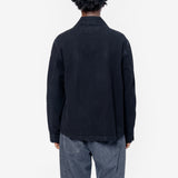 Evening Coach Jacket Black Brushed Cotton M4201EBBC