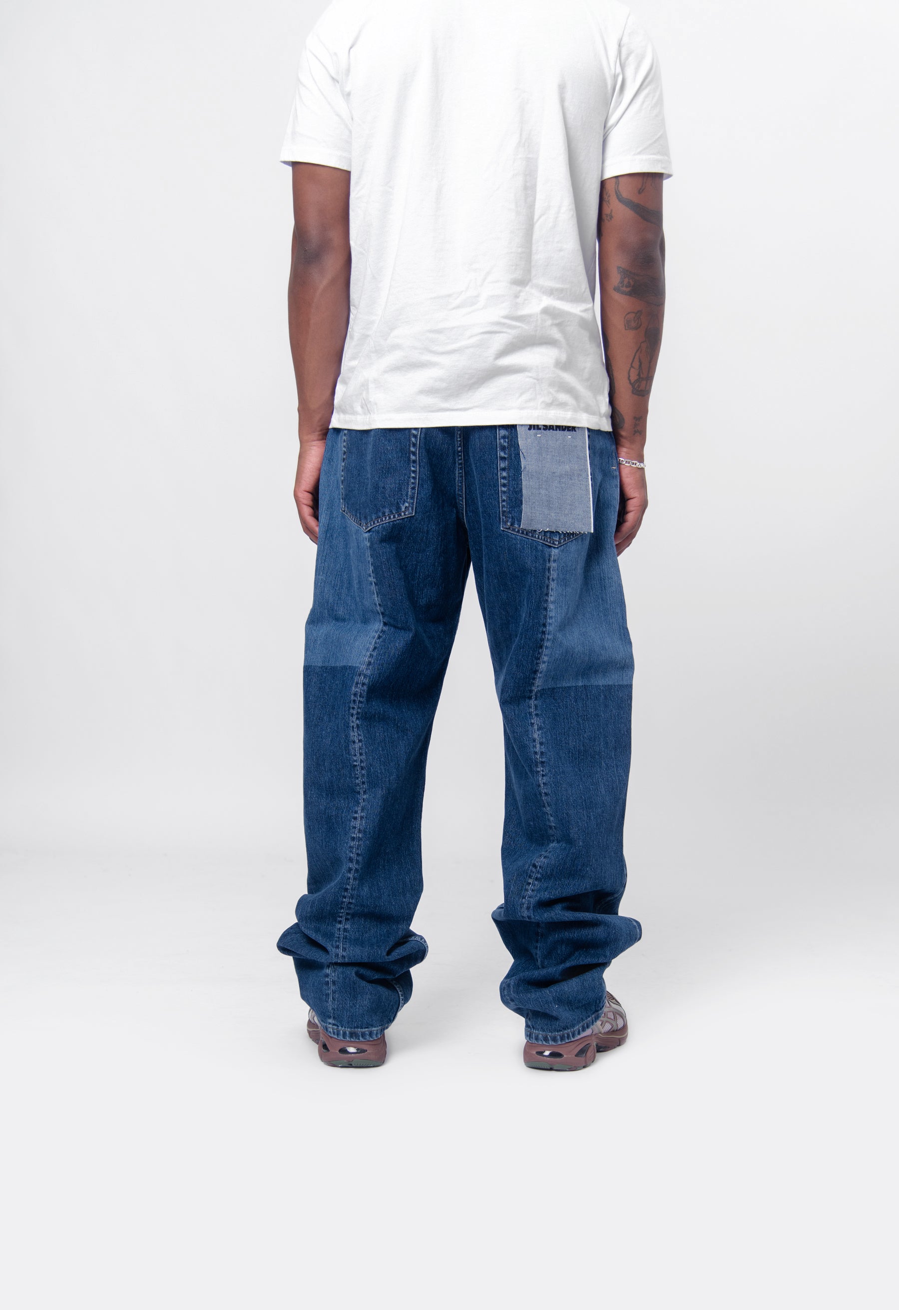 全国総量無料で LOOSE DENIM THE KAIKO 新品 FIT DENIM WOOL パンツ