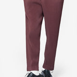 Colour Pleats Pant Edge Brown HP58-JF188-48