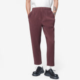 Colour Pleats Pant Edge Brown HP58-JF188-48
