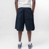 Overlay Cargo Short Navy