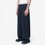 Pinstripe Trousers Navy FN-MN-TROU001080