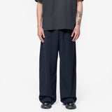Pinstripe Trousers Navy FN-MN-TROU001080