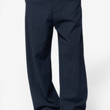 Pinstripe Trousers Navy FN-MN-TROU001080
