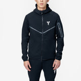 Nike KOBE Tech Fleece Full-Zip Windrunner Jacket BLACK/WHITE IB2713-010