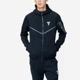 Nike KOBE Tech Fleece Full-Zip Windrunner Jacket BLACK/WHITE IB2713-010