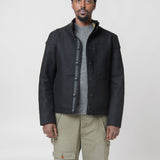 J70-BU Burel Wool Jacket Black