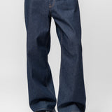 Baggy Fit Jeans-1981M Indigo Blue B00401-135