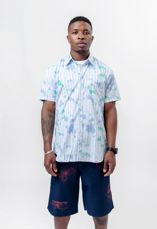 Nomad blue shirt & shorts set main image 0
