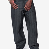Vast Cut Black Coated Herringbone M4255VB