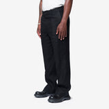 Borrowed Chino Coal Black Link Stripe Weave M4254BC