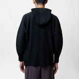 MC December Pleated Pullover Hoodie Black HP48-JK127-15