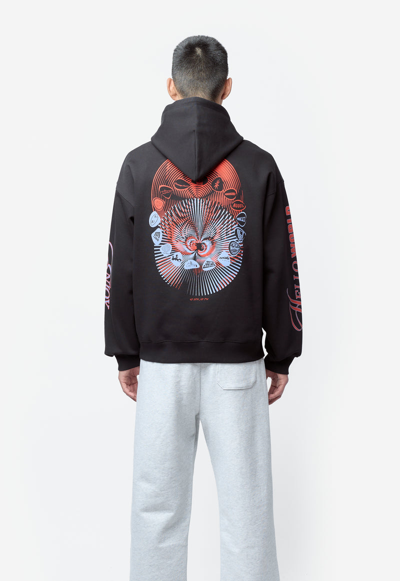 Men's Audio Archives WIP Hooded Sweatshirt Black I036683