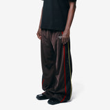 Wide Leg Trackpant Brown/Black 167JT12722