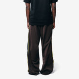 Wide Leg Trackpant Brown/Black 167JT12722