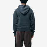 Shrunken Hoodie Black Washed 625JS01002CW