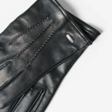 His Gloves Black Leather A4248HIB