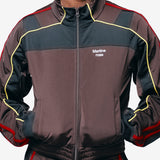 Shrunken Track Jacket Brown 137JT12722