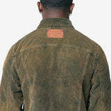 Corduroy Jacket Olive Green FN-UX-OUTW000078
