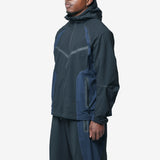 Men's Dr-iFit Woven Colour-Block Windrunner Oversized Jacket Black/Navy IH8461-010