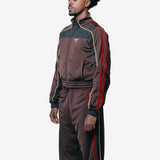 Shrunken Track Jacket Brown 137JT12722