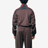 Shrunken Track Jacket Brown 137JT12722
