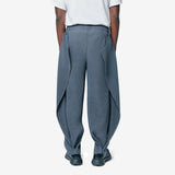 Angular Stone Pleats Pant Chert Blue HP58-JF307-74