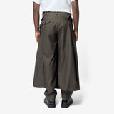 Multi Pocket Wrap Trouser Brown PP-P039-051-1
