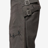 Multi Pocket Wrap Trouser Brown PP-P039-051-1