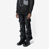 Buckled Pants Black PP-P012-051-1