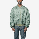 Rebuild By Needles Multi Pocket Bomber Jacket Khaki WP-J902-100-1