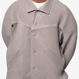 Monthly Colours September Pleated Jacket Riverside Gray HP58-JC091-16