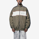 Layered Track Jacket Green/Dark Green 199WP01414