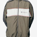 Layered Track Jacket Green/Dark Green 199WP01414