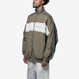 Layered Track Jacket Green/Dark Green 199WP01414