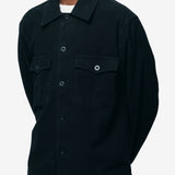 Evening Coach Jacket Black Brushed Cotton M4201EBBC