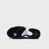 Air Jordan 14 Retro BLACK/WHITE-UNIVERSITY BLUE 487471-007