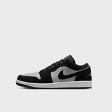 Air Jordan 1 Low BLACK/WHITE-LT SMOKE GREY 553558-048