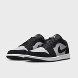 Air Jordan 1 Low BLACK/WHITE-LT SMOKE GREY 553558-048