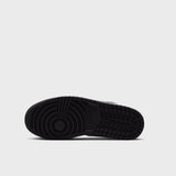 Air Jordan 1 Low BLACK/WHITE-LT SMOKE GREY 553558-048