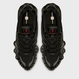 Nike Shox TL Black/Black-MTLC Hematite-Max Orange AV3595-002