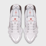Nike Shox TL WHITE/WHITE-METALLIC SILVER-MAX ORANGE AV3595-100