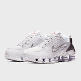 Nike Shox TL WHITE/WHITE-METALLIC SILVER-MAX ORANGE AV3595-100