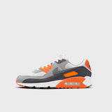 Nike Air Max 90 Summit White/Smoke Grey-Safety Orange DM0029-108