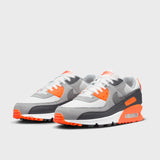 Nike Air Max 90 Summit White/Smoke Grey-Safety Orange DM0029-108