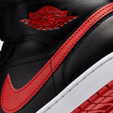 Air Jordan 1 Mid BLACK/UNIVERSITY RED-WHITE DQ8426-005