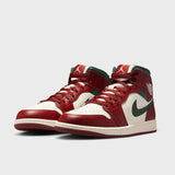Air Jordan 1 Mid SAIL/MIDNIGHT GREEN-PURE PLATINUM DQ8426-105