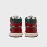 Air Jordan 1 Mid SAIL/MIDNIGHT GREEN-PURE PLATINUM DQ8426-105