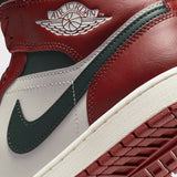 Air Jordan 1 Mid SAIL/MIDNIGHT GREEN-PURE PLATINUM DQ8426-105