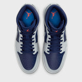 Air Jordan 1 Mid BLUE VOID/PURE PLATINUM DQ8426-403